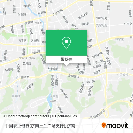 中国农业银行(济南玉兰广场支行)地图