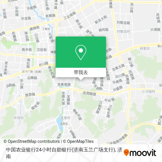 中国农业银行24小时自助银行(济南玉兰广场支行)地图