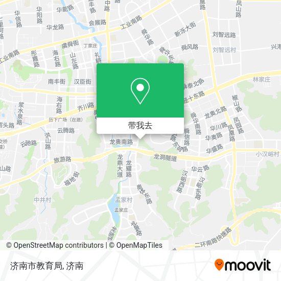 济南市教育局地图