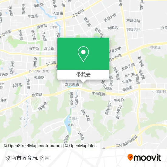 济南市教育局地图