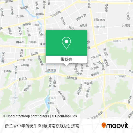 伊兰香中华传统牛肉麺(济南旗舰店)地图