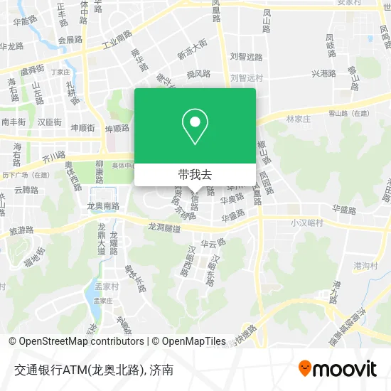 交通银行ATM(龙奥北路)地图