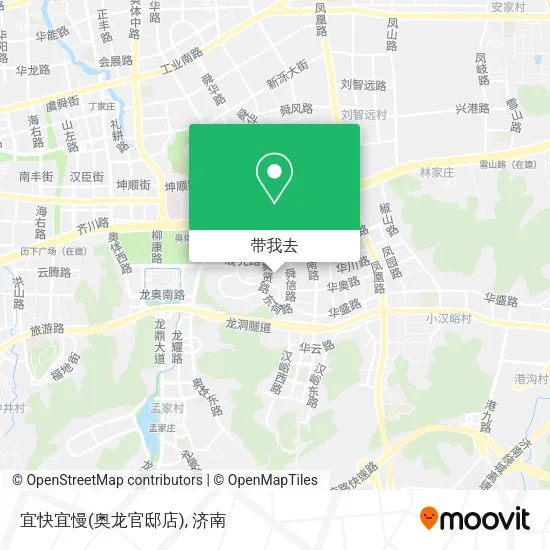 宜快宜慢(奥龙官邸店)地图