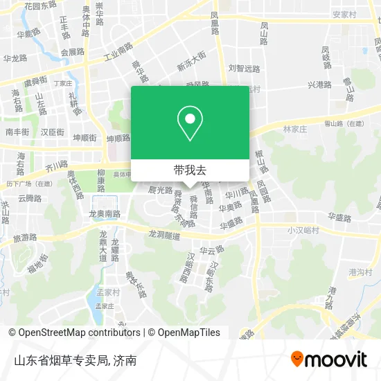 山东省烟草专卖局地图