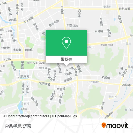 舜奥华府地图