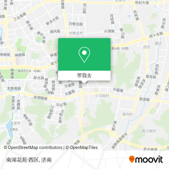 南湖花苑-西区地图