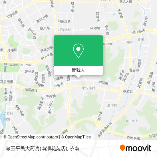 漱玉平民大药房(南湖花苑店)地图