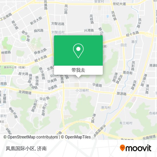凤凰国际小区地图