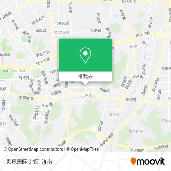 凤凰国际-北区地图