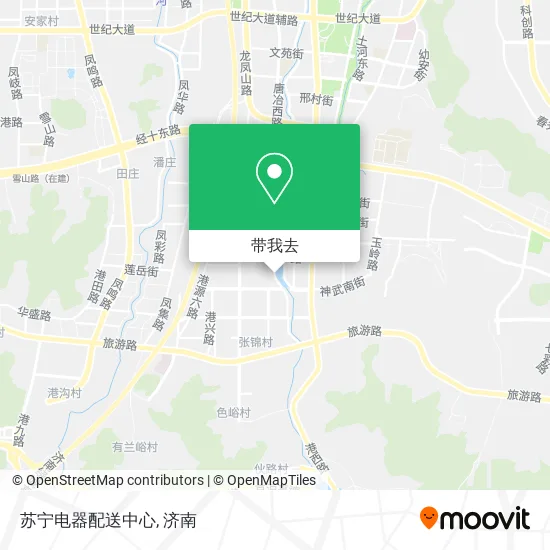 苏宁电器配送中心地图