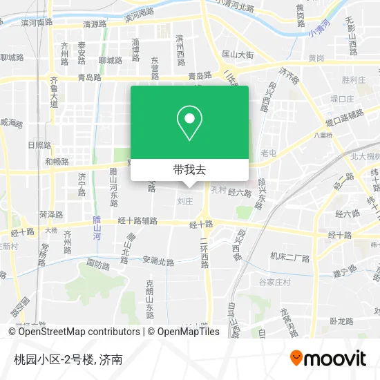 桃园小区-2号楼地图