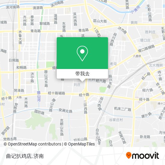 曲记扒鸡店地图