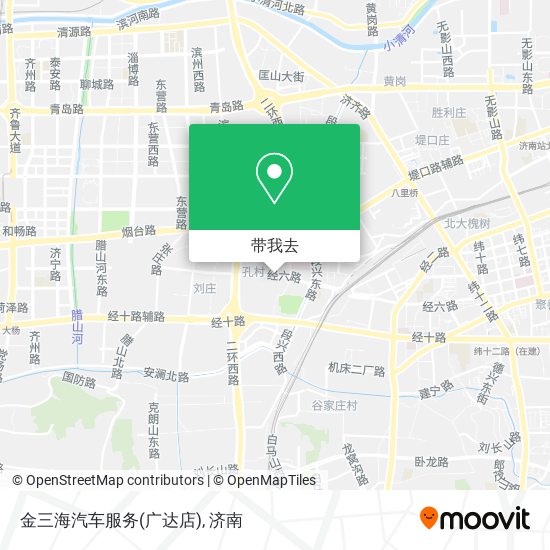 金三海汽车服务(广达店)地图