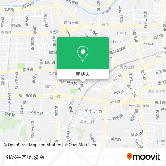 韩家牛肉汤地图