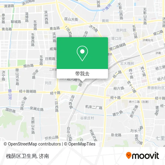 槐荫区卫生局地图