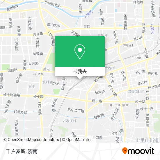 千户豪庭地图