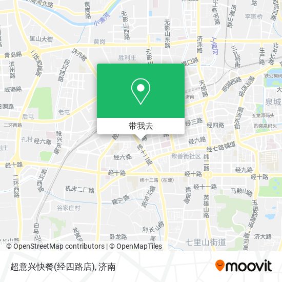 超意兴快餐(经四路店)地图