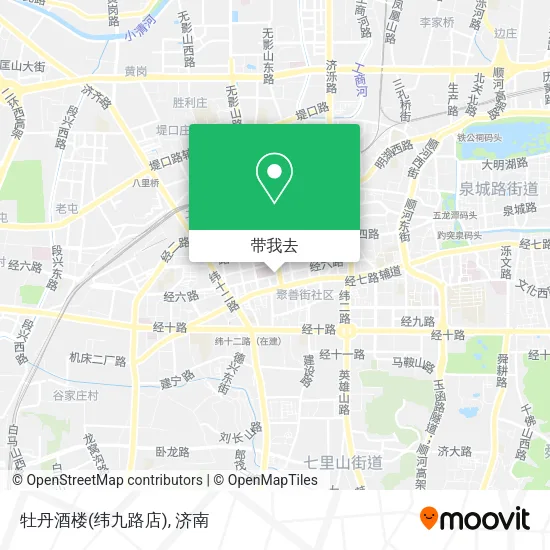 牡丹酒楼(纬九路店)地图
