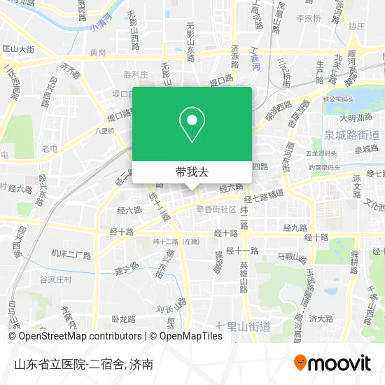 山东省立医院-二宿舍地图