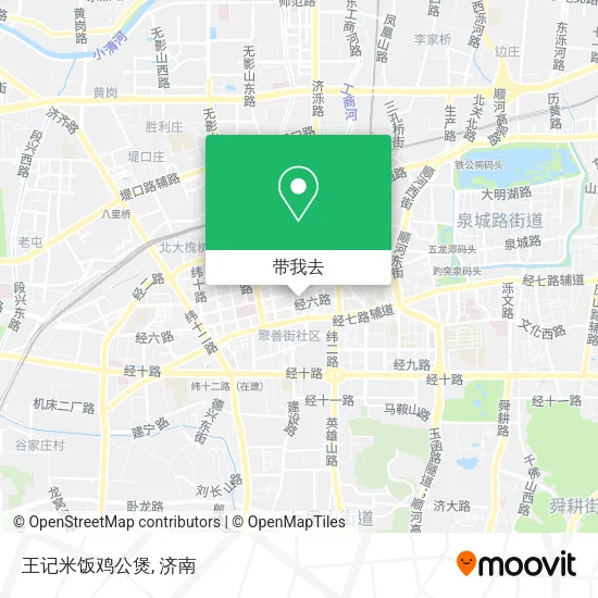 王记米饭鸡公煲地图