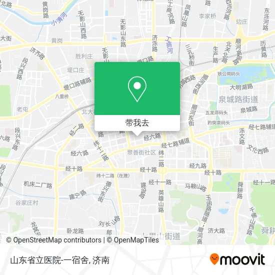 山东省立医院-一宿舍地图
