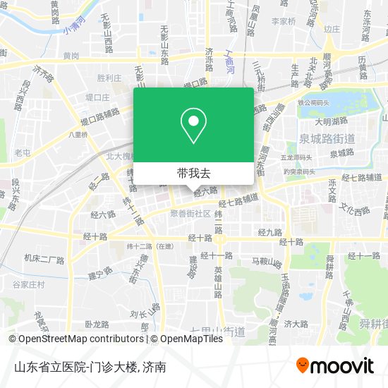山东省立医院-门诊大楼地图