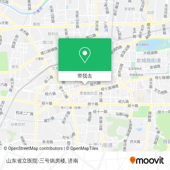山东省立医院-三号病房楼地图