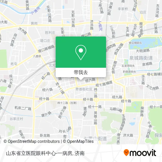 山东省立医院眼科中心-一病房地图