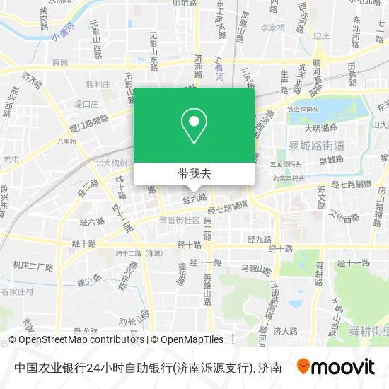 中国农业银行24小时自助银行(济南泺源支行)地图