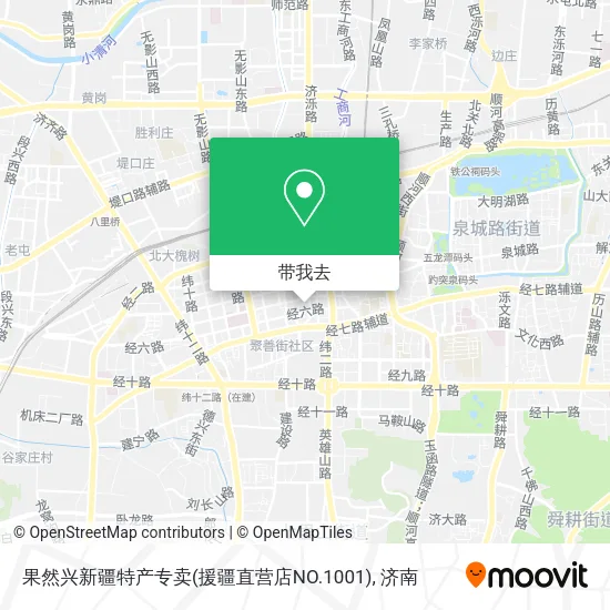果然兴新疆特产专卖(援疆直营店NO.1001)地图