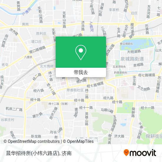 晨华招待所(小纬六路店)地图