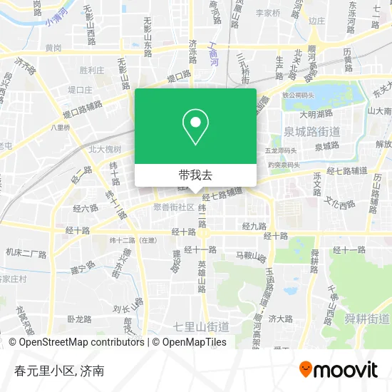春元里小区地图