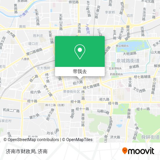济南市财政局地图