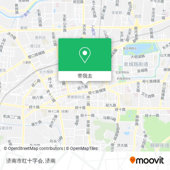 济南市红十字会地图