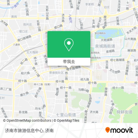 济南市旅游信息中心地图