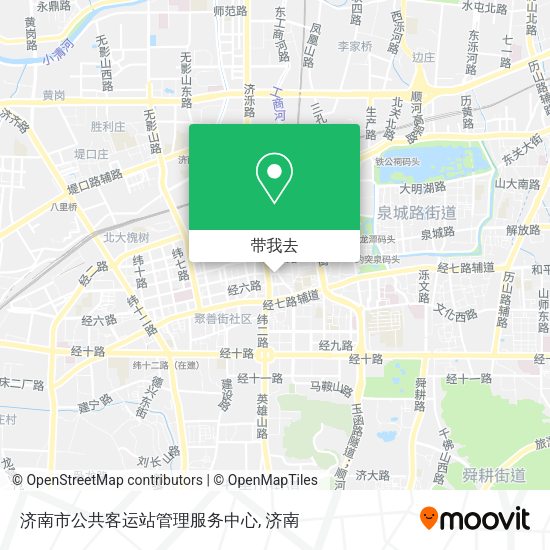 济南市公共客运站管理服务中心地图