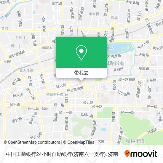 中国工商银行24小时自助银行(济南六一支行)地图