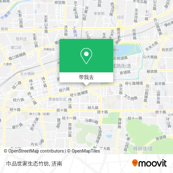 巾品世家生态竹纺地图