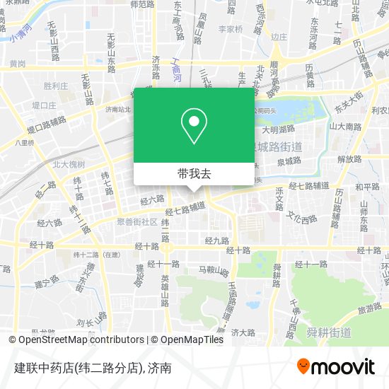 建联中药店(纬二路分店)地图