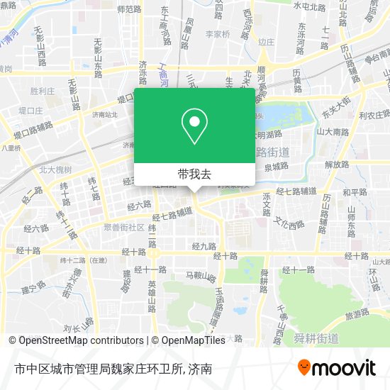 市中区城市管理局魏家庄环卫所地图