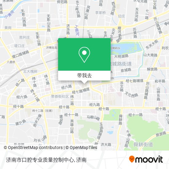 济南市口腔专业质量控制中心地图
