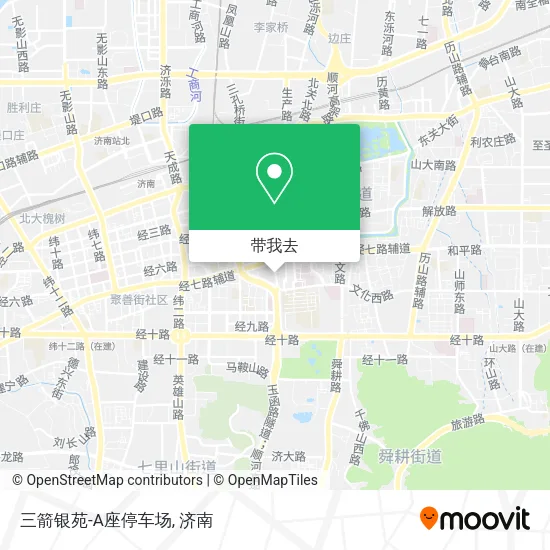 三箭银苑-A座停车场地图