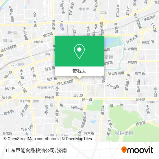 山东巨能食品粮油公司地图