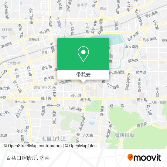 百益口腔诊所地图