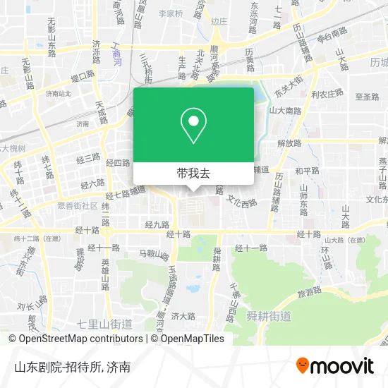 山东剧院-招待所地图