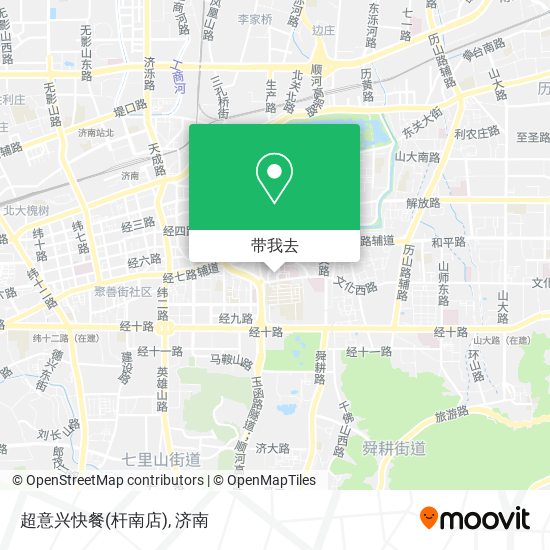 超意兴快餐(杆南店)地图