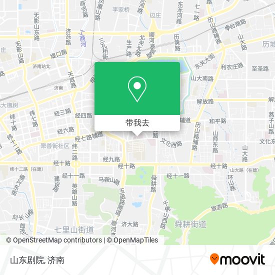 山东剧院地图