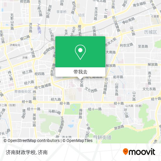 济南财政学校地图