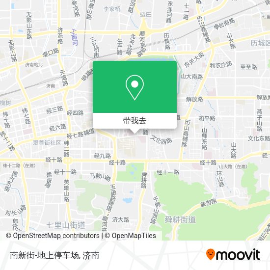 南新街-地上停车场地图