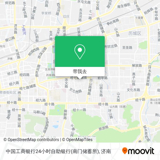 中国工商银行24小时自助银行(南门储蓄所)地图